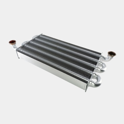 Первичный теплообменник 28квт L=320mm 101 ламель (для Turbotec/Atmo) 